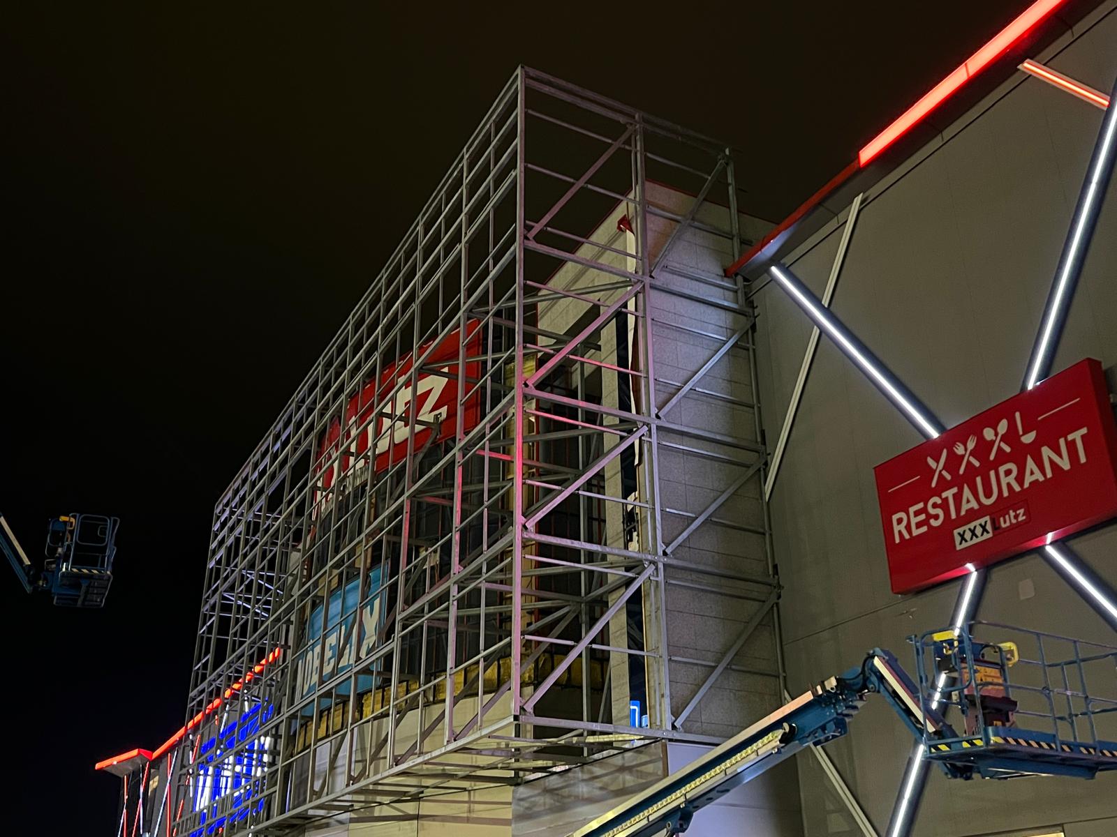 Industrial facade installation reference photo 3